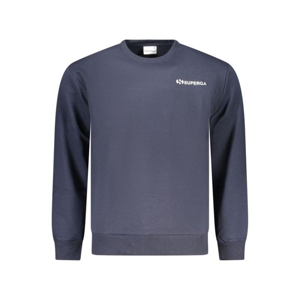 Superga Blue Cotton Men's Men's Sweatshirt
